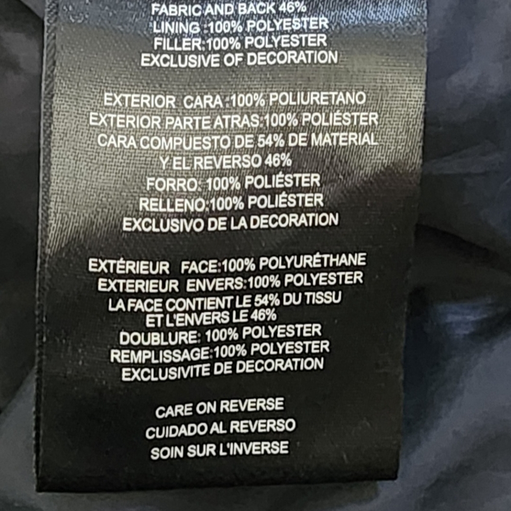 DKNY Black Windbreaker Jacket - Picture 7 of 8